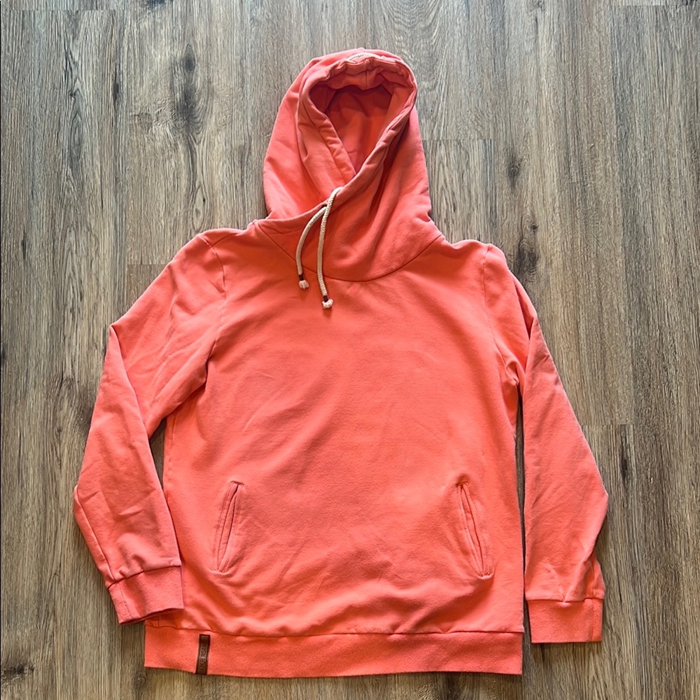 Ampersand Ave Coral Hooded Sweatshirt